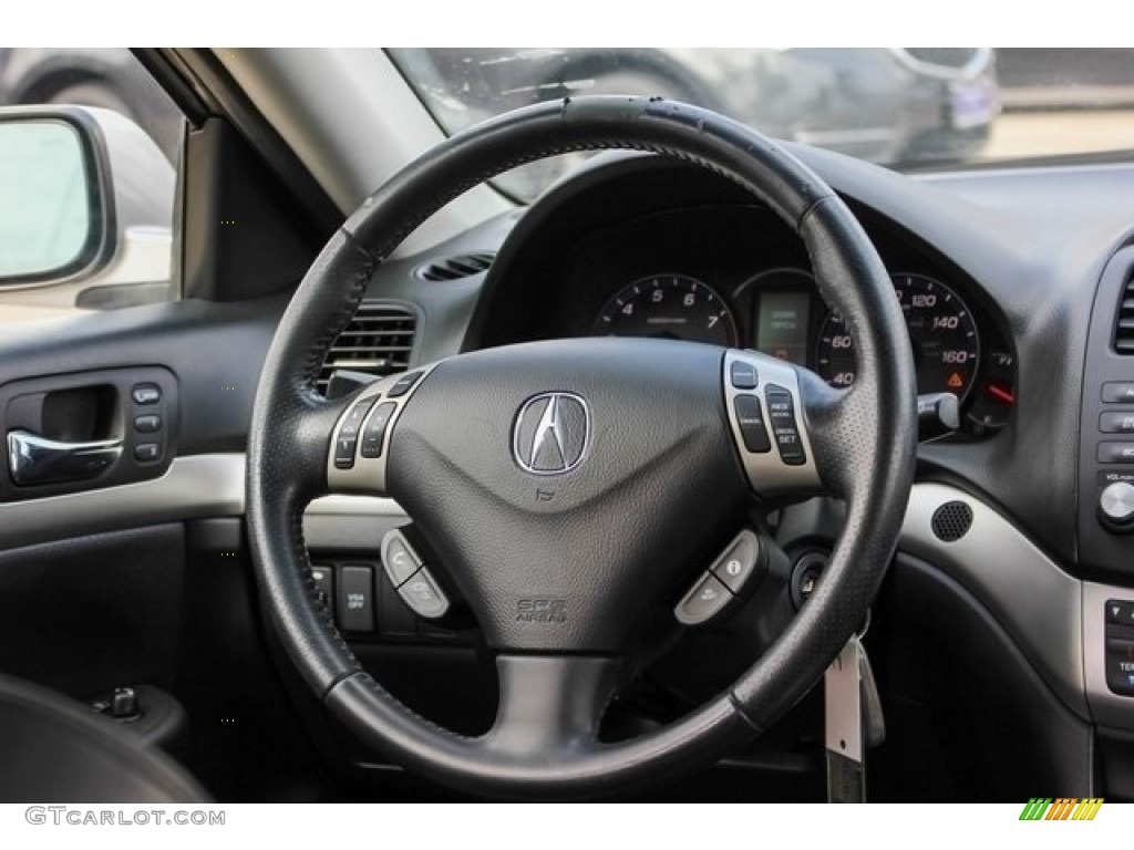 2007 TSX Sedan - Alabaster Silver Metallic / Ebony photo #33