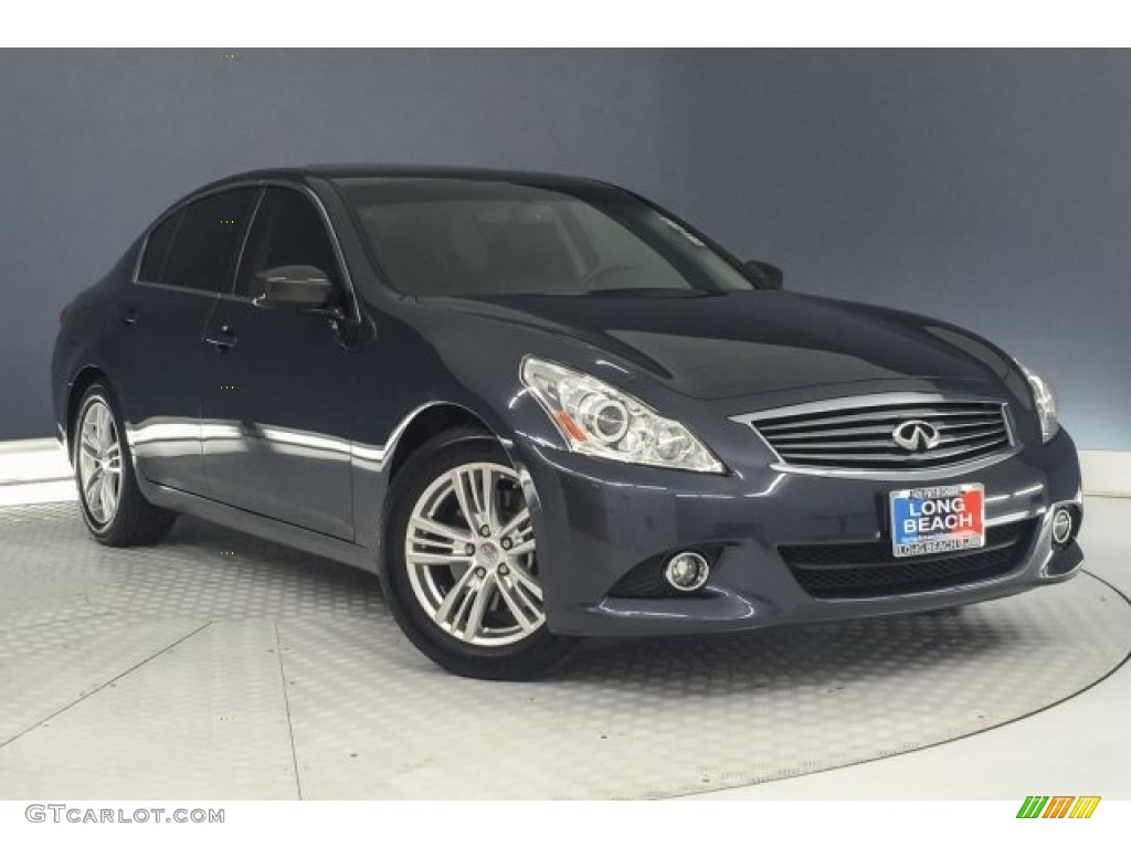 2012 G 37 Journey Sedan - Blue Slate / Graphite photo #12
