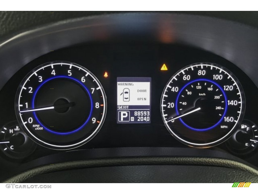 2012 G 37 Journey Sedan - Blue Slate / Graphite photo #16