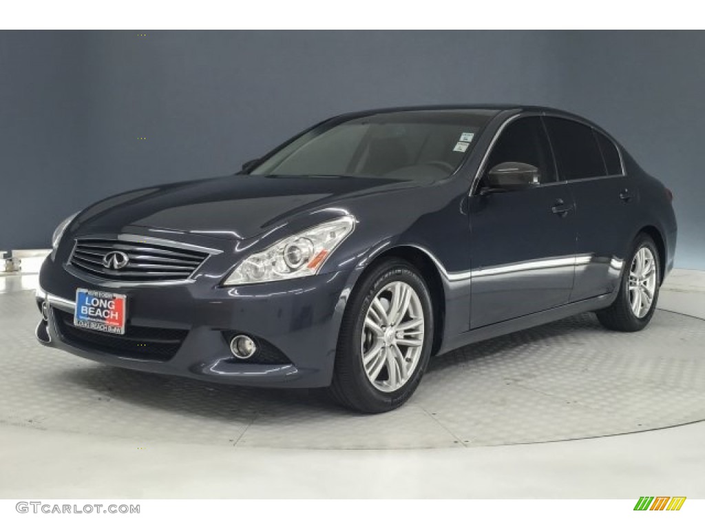 2012 G 37 Journey Sedan - Blue Slate / Graphite photo #34