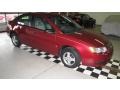 2005 Berry Red Saturn ION 1 Sedan  photo #8