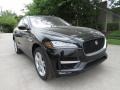 2018 Santorini Black Metallic Jaguar F-PACE 30t AWD R-Sport  photo #2