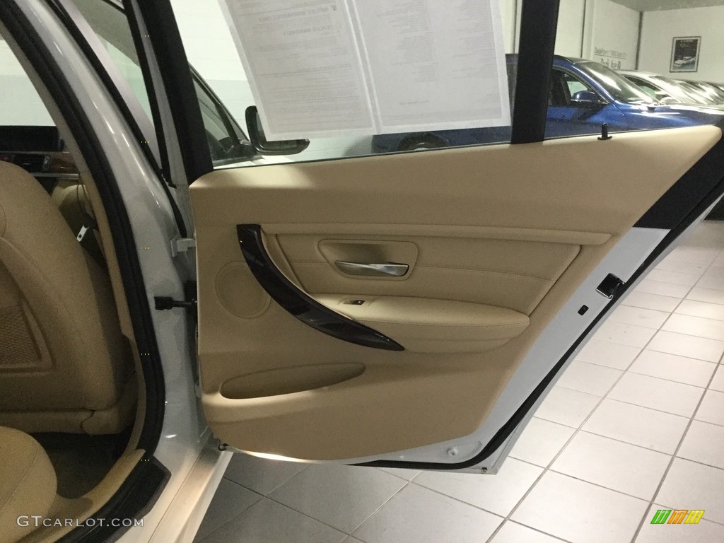 2015 3 Series 328i xDrive Sedan - Alpine White / Venetian Beige photo #18