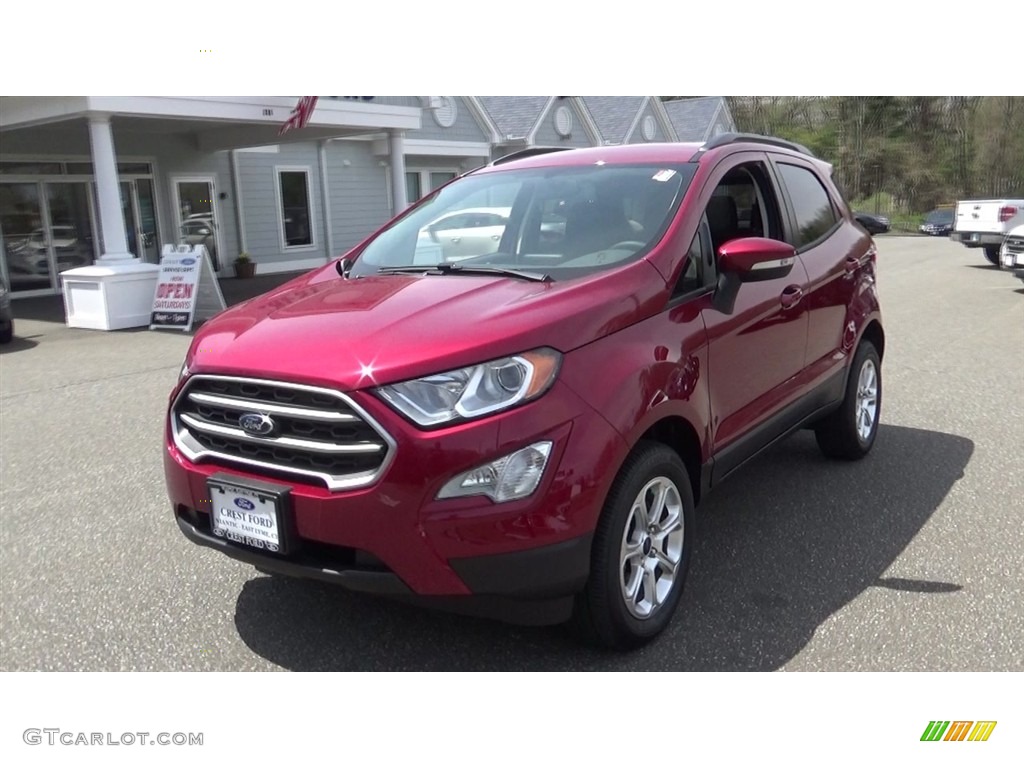 2018 EcoSport SE 4WD - Ruby Red / Ebony Black photo #3