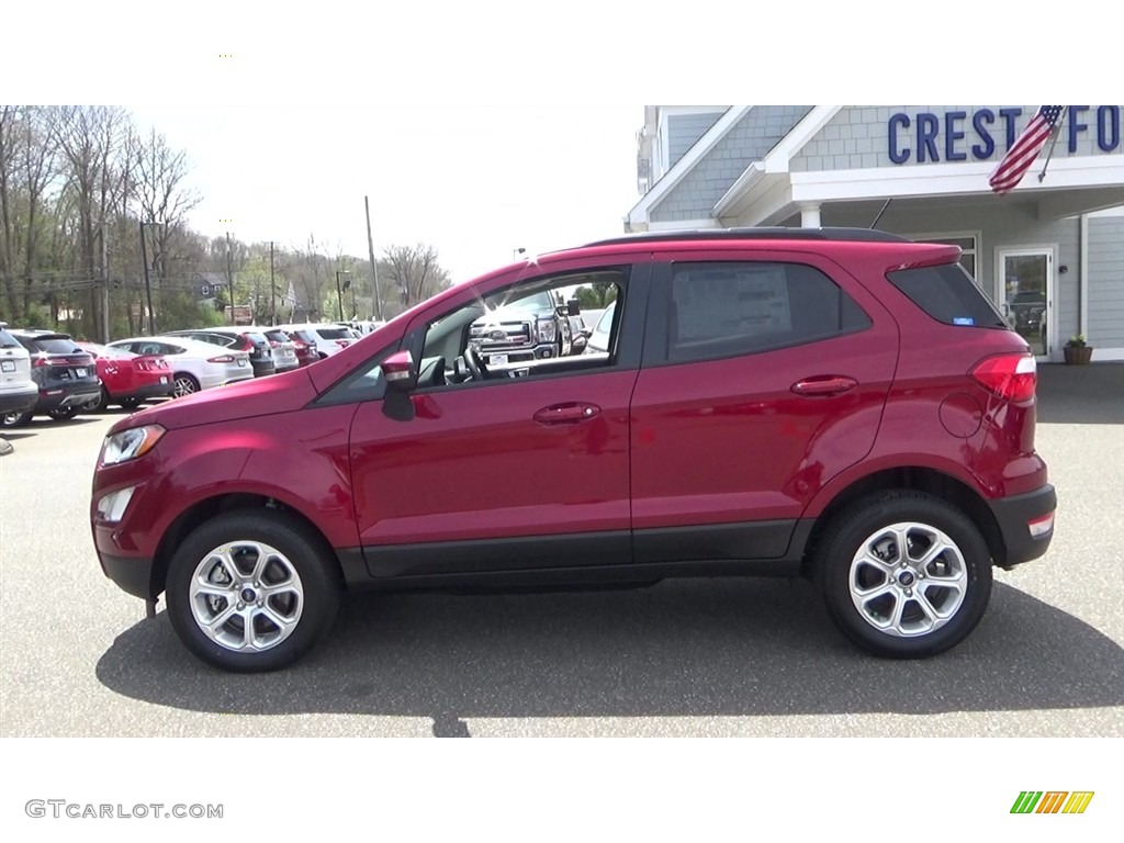 2018 EcoSport SE 4WD - Ruby Red / Ebony Black photo #4