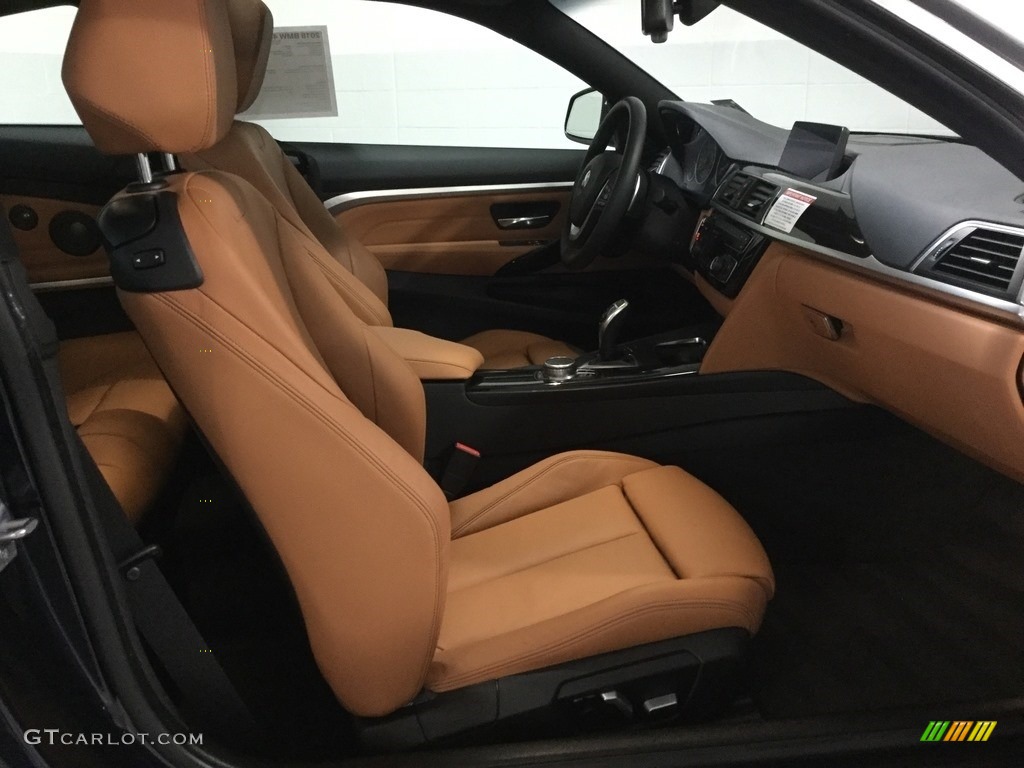 2018 4 Series 430i xDrive Coupe - Imperial Blue Metallic / Cognac photo #15