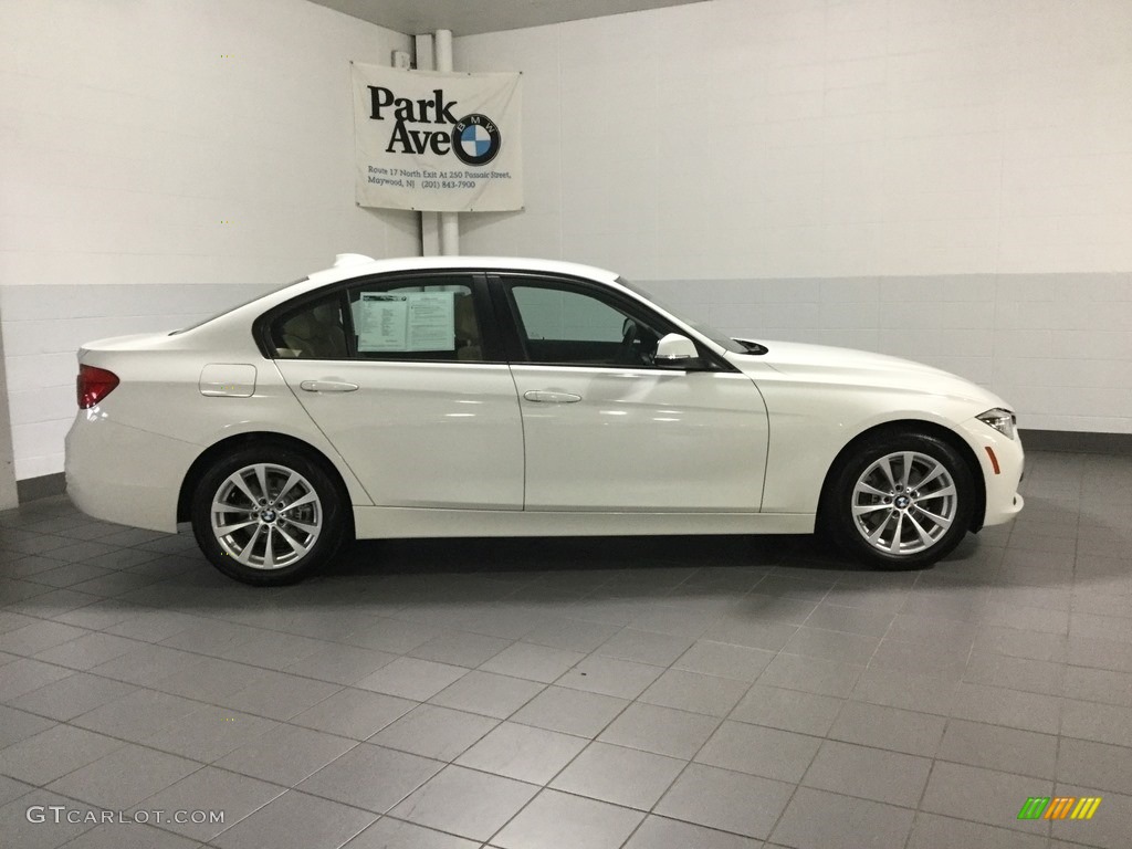 2018 3 Series 320i xDrive Sedan - Alpine White / Venetian Beige photo #6