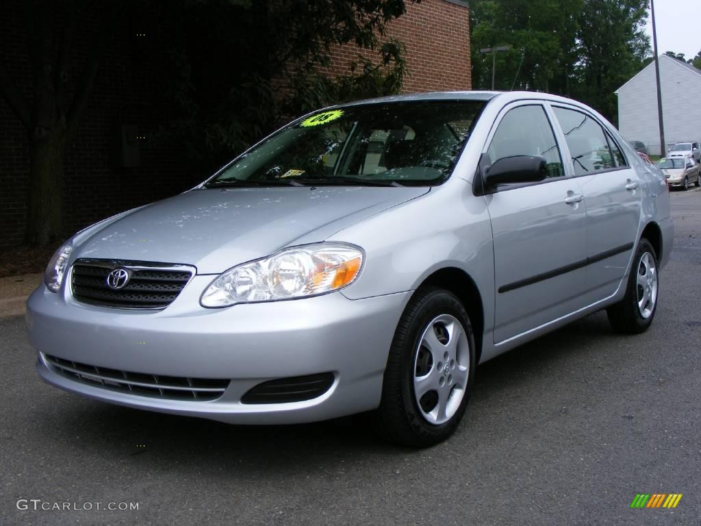 Silver Streak Mica Toyota Corolla