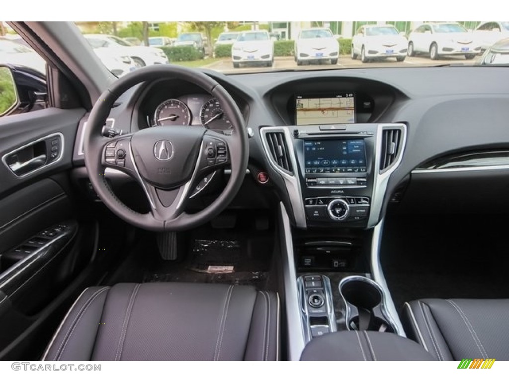 2019 Acura TLX V6 Sedan Ebony Dashboard Photo #127023451