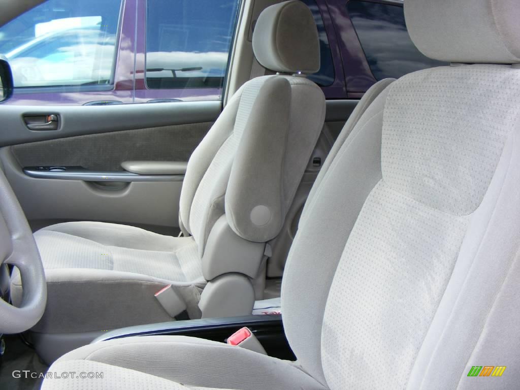 2008 Sienna LE - Salsa Red Pearl / Stone photo #6