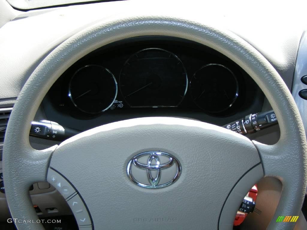 2008 Sienna LE - Salsa Red Pearl / Stone photo #9