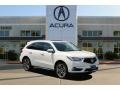White Diamond Pearl 2018 Acura MDX Advance SH-AWD