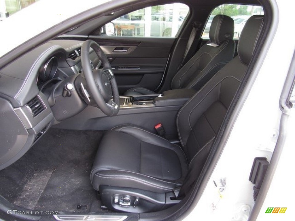 Ebony Interior 2018 Jaguar XF Sportbrake S AWD Photo #127026187