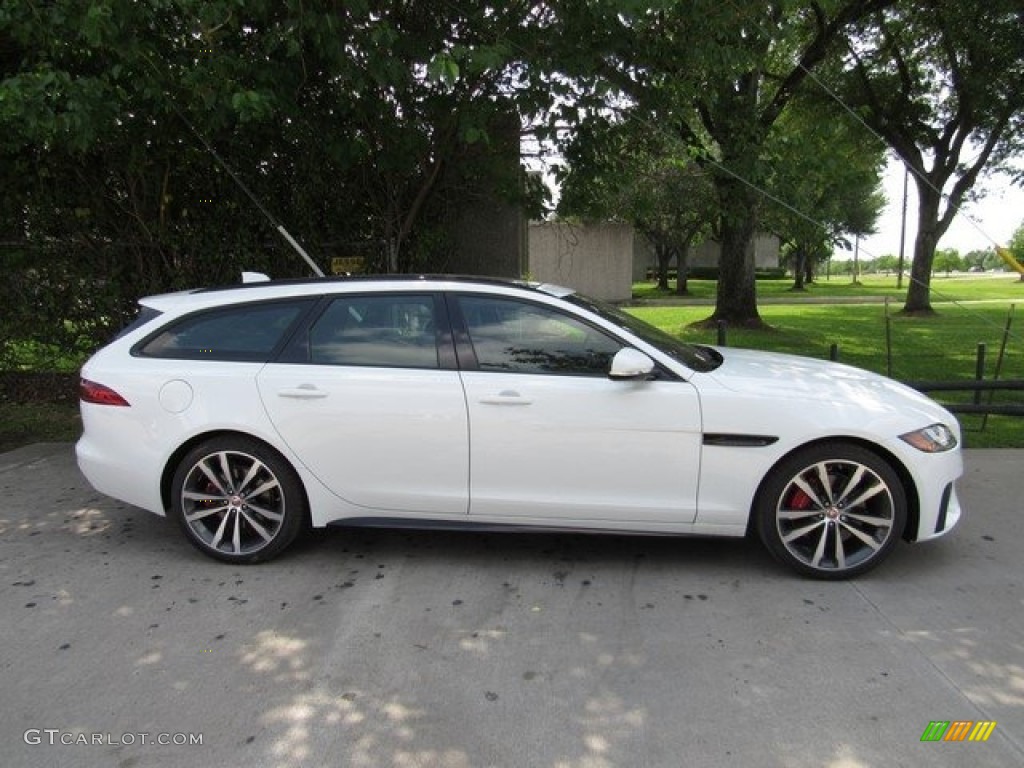 Fuji White 2018 Jaguar XF Sportbrake S AWD Exterior Photo #127026253