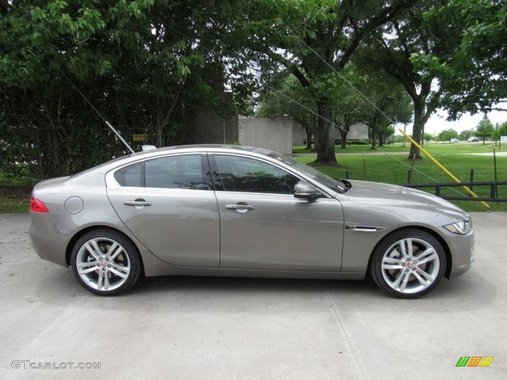 2018 XE 30t Prestige - Silicon Silver Metallic / Ebony photo #6