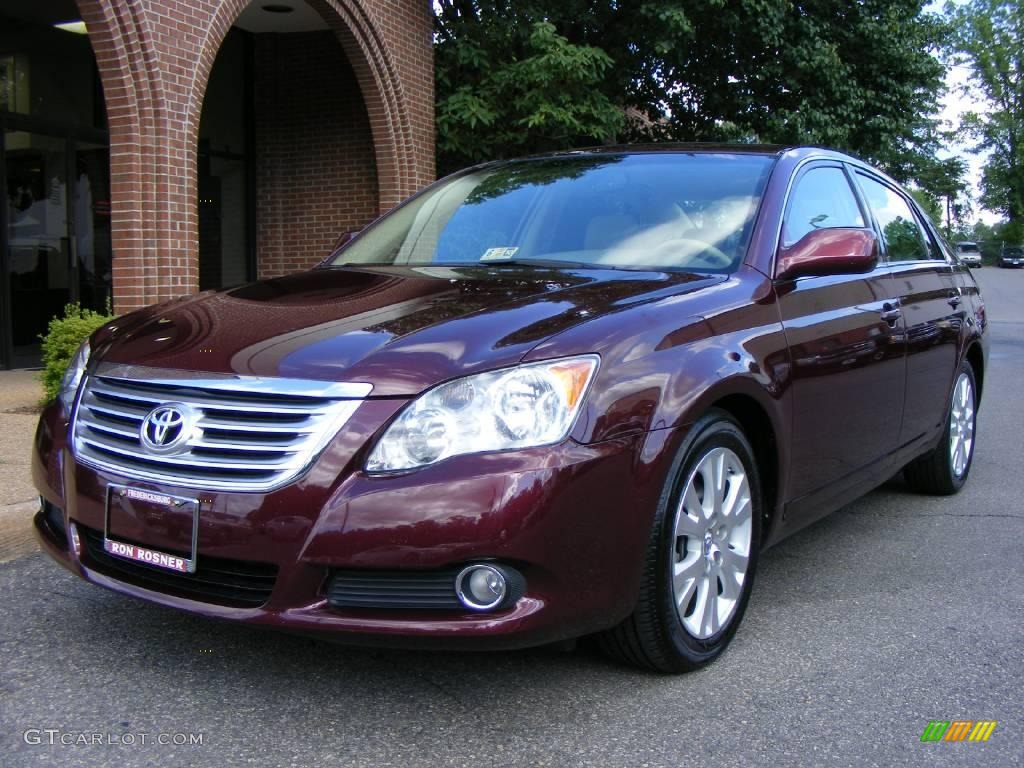 2008 Avalon XLS - Cassis Red Pearl / Ivory Beige photo #1