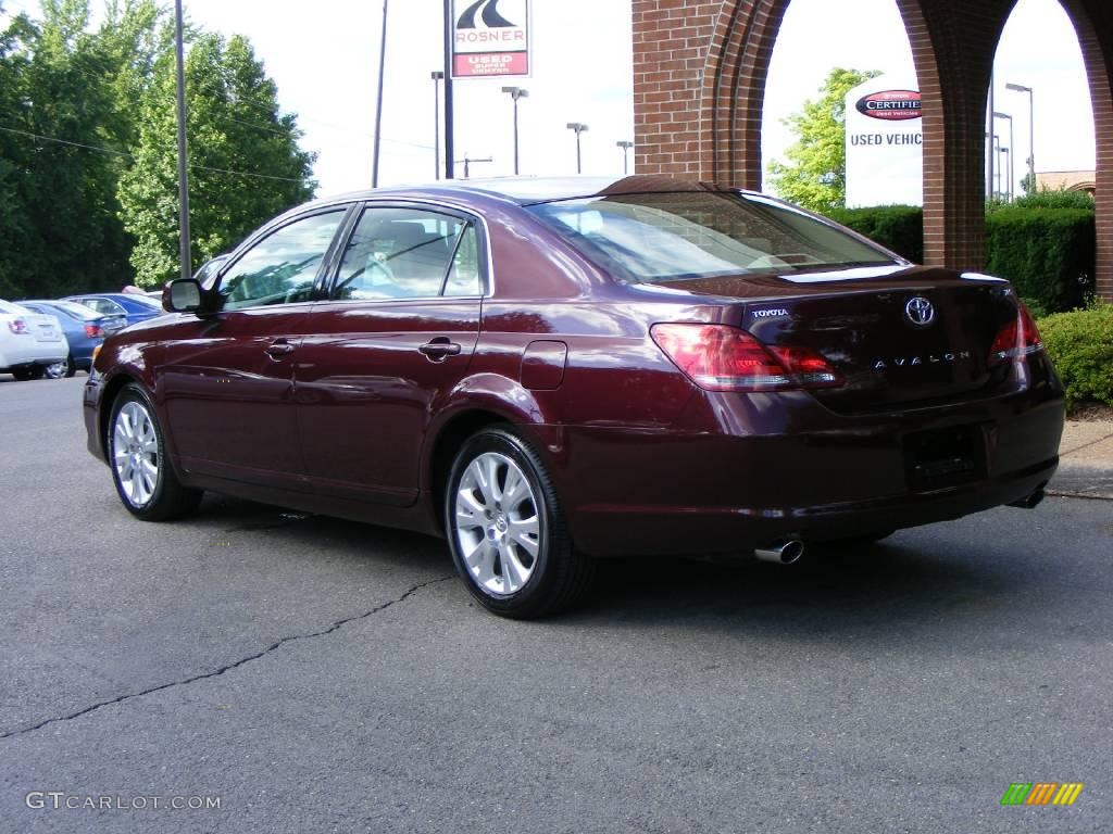 2008 Avalon XLS - Cassis Red Pearl / Ivory Beige photo #4