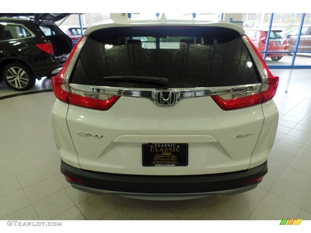 2018 CR-V EX AWD - White Diamond Pearl / Ivory photo #6