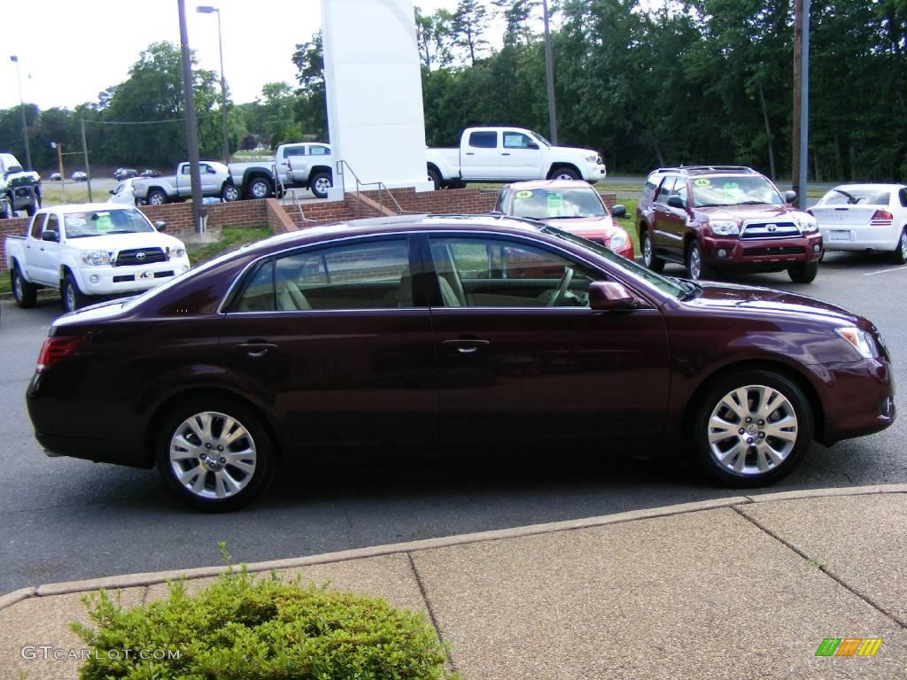 2008 Avalon XLS - Cassis Red Pearl / Ivory Beige photo #19