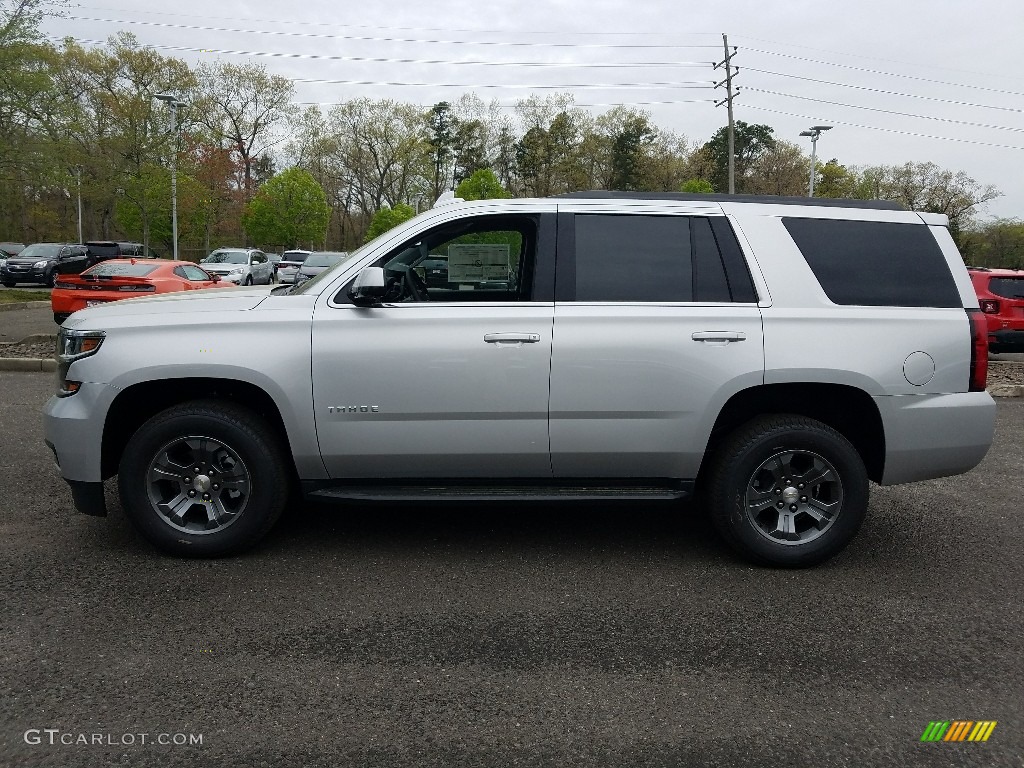 Silver Ice Metallic 2018 Chevrolet Tahoe LS 4WD Exterior Photo #127029991