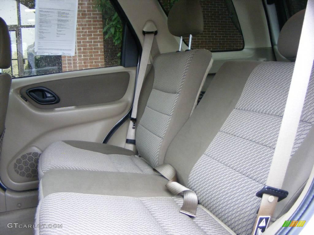 2003 Escape XLT V6 4WD - Oxford White / Medium Dark Pebble photo #7