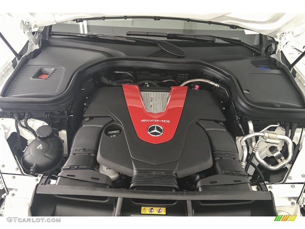 2018 Mercedes-Benz GLC AMG 43 4Matic 3.0 Liter AMG biturbo DOHC 24-Valve VVT V6 Engine Photo #127030075