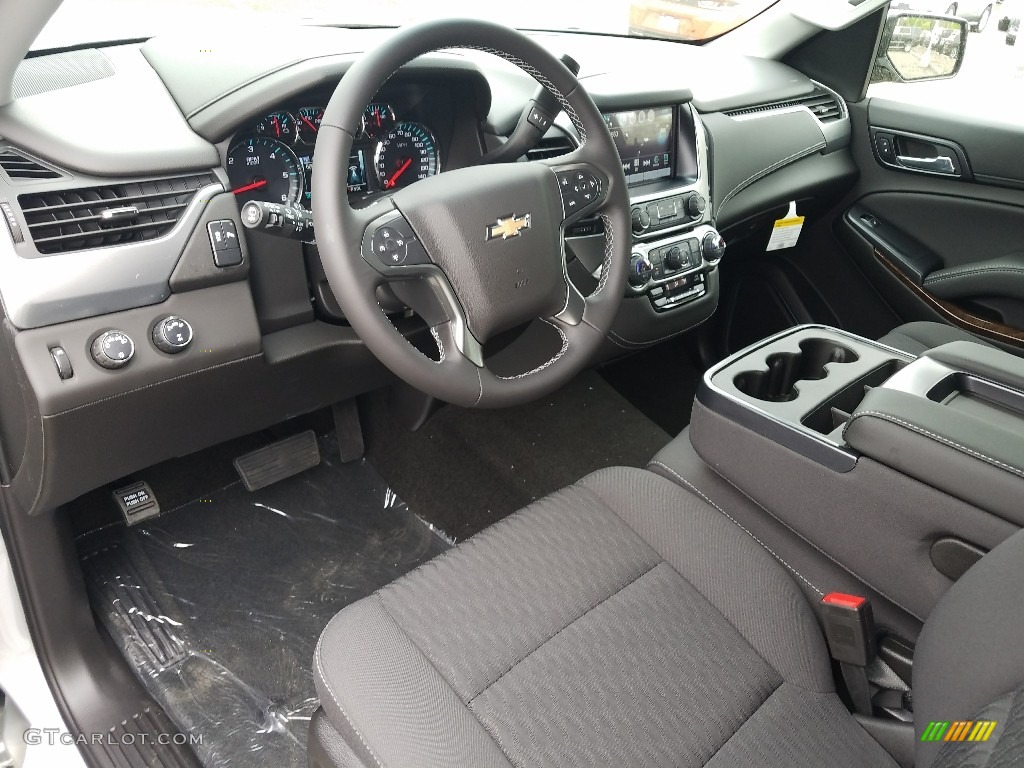 Jet Black Interior 2018 Chevrolet Tahoe LS 4WD Photo #127030082