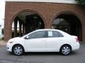 2008 Polar White Toyota Yaris Sedan  photo #15