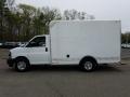 Summit White - Express Cutaway 3500 Moving Van Photo No. 3