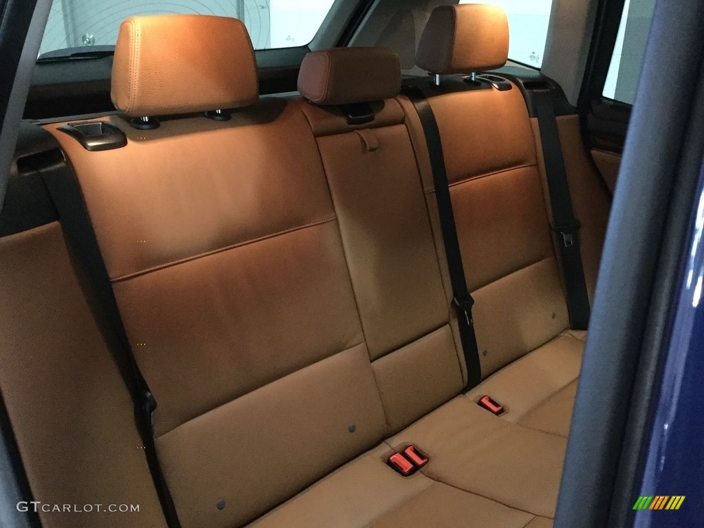 2016 X3 xDrive28i - Deep Sea Blue Metallic / Saddle Brown photo #19