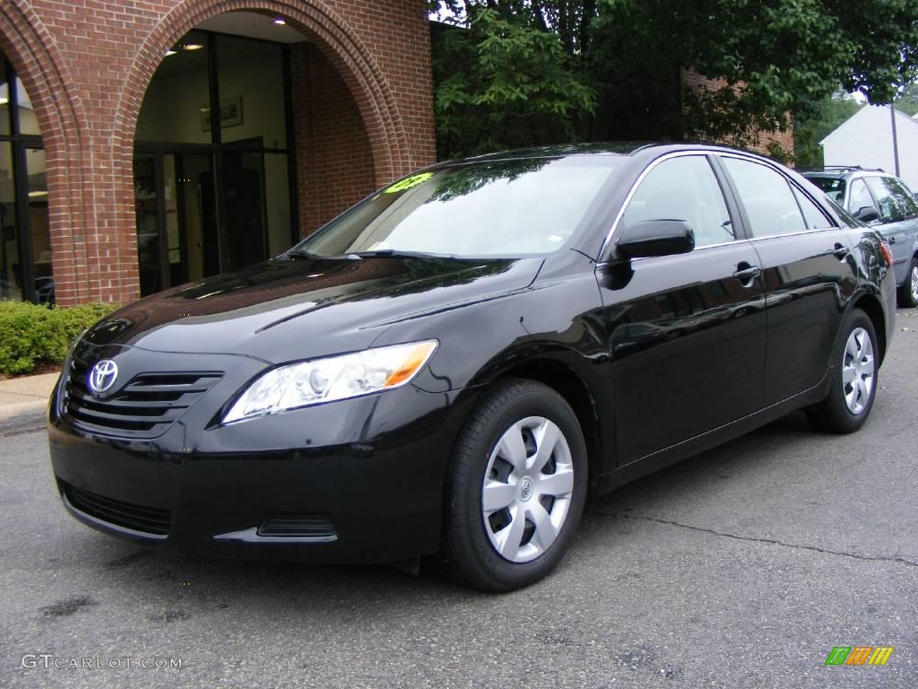 2009 Camry LE - Black / Ash photo #1