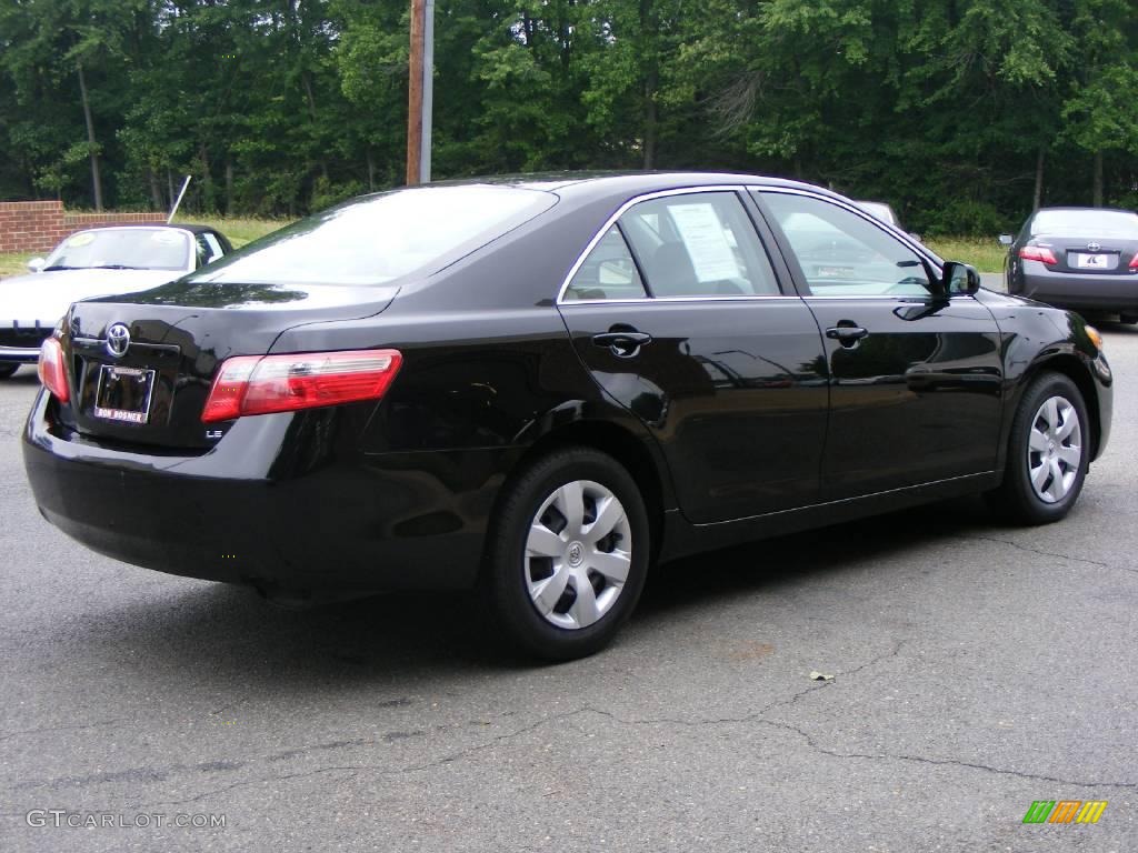 2009 Camry LE - Black / Ash photo #3