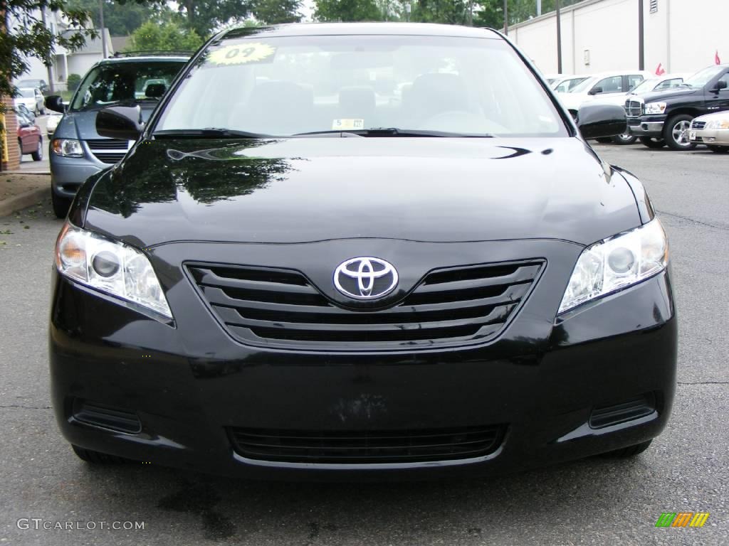 2009 Camry LE - Black / Ash photo #14
