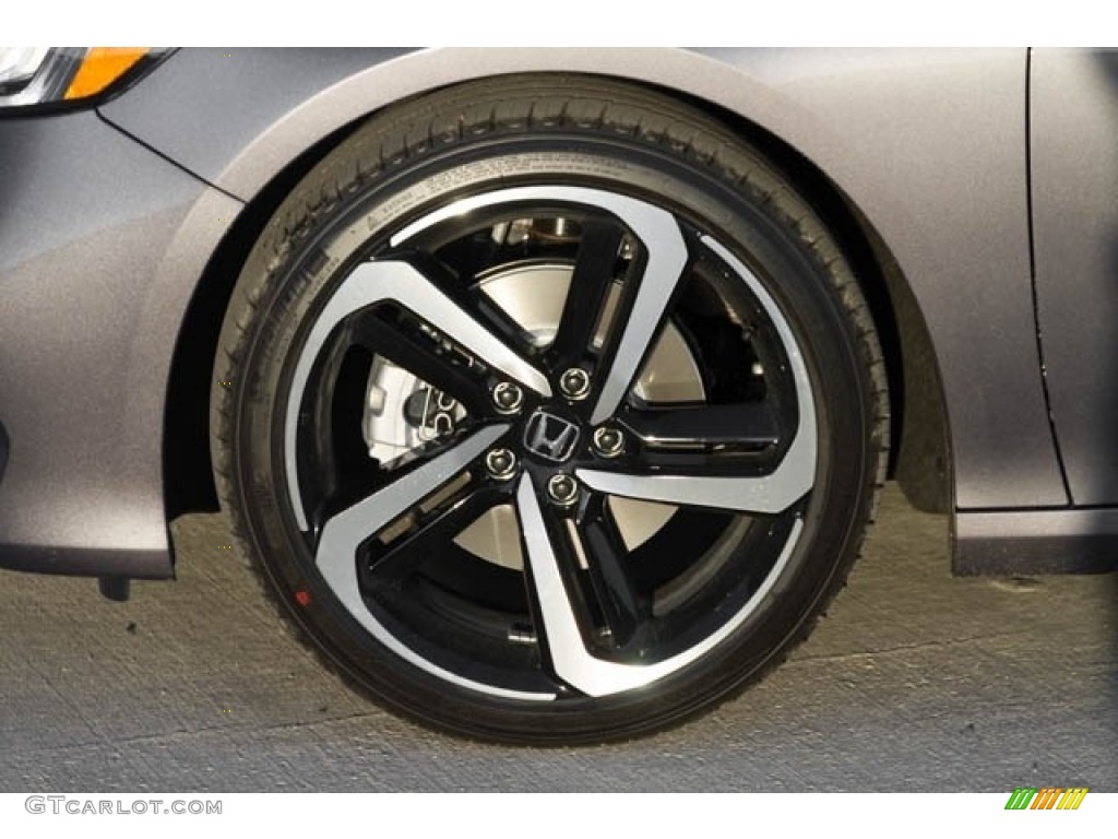 2018 Accord Sport Sedan - Modern Steel Metallic / Black photo #12