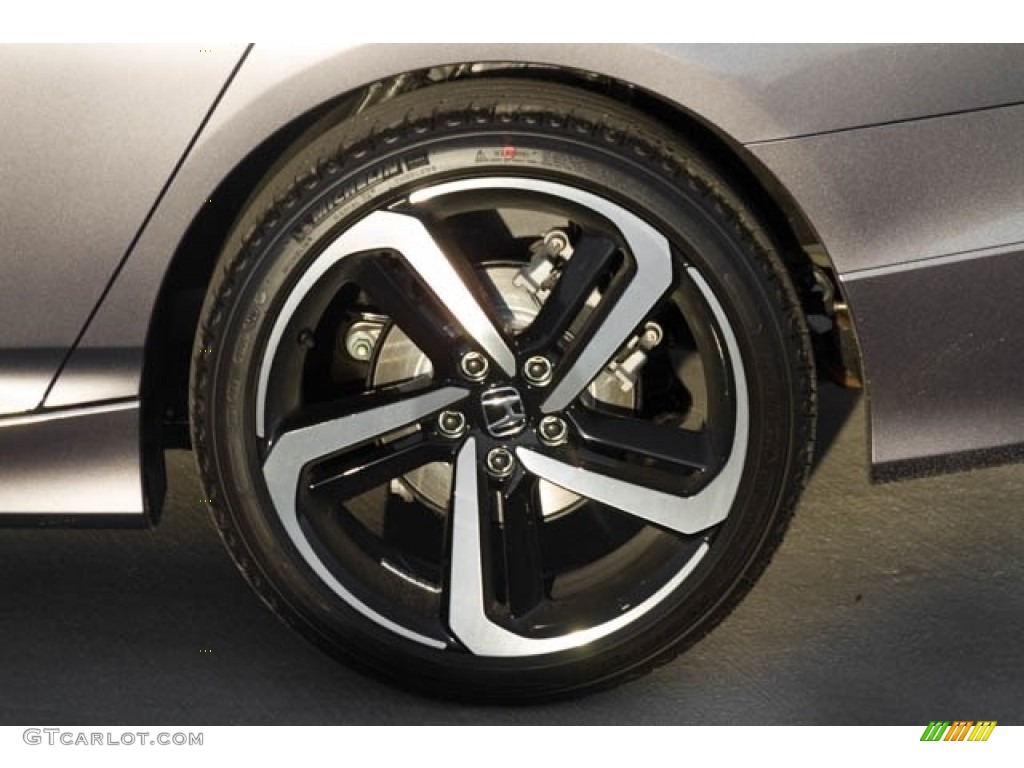 2018 Accord Sport Sedan - Modern Steel Metallic / Black photo #13