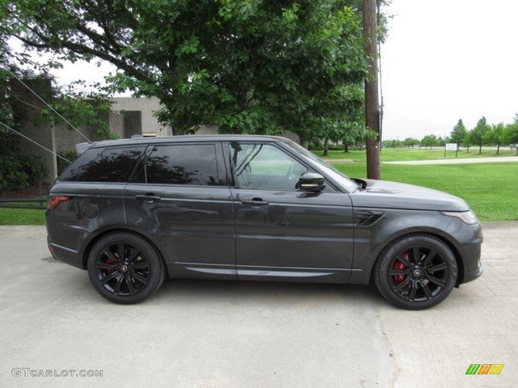 Carpathian Grey Metallic 2018 Land Rover Range Rover Sport Supercharged Exterior Photo #127034111