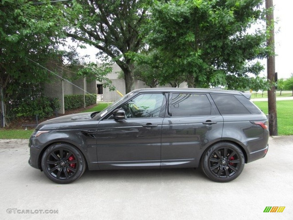 Carpathian Grey Metallic 2018 Land Rover Range Rover Sport Supercharged Exterior Photo #127034225