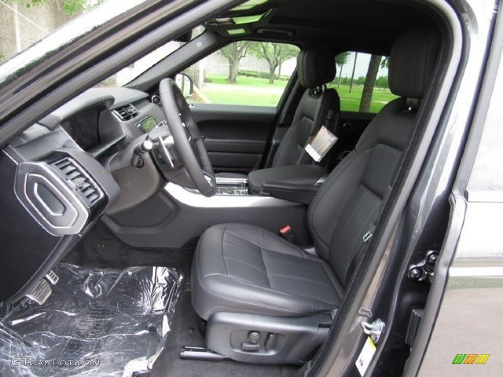 2018 Land Rover Range Rover Sport Supercharged Front Seat Photos