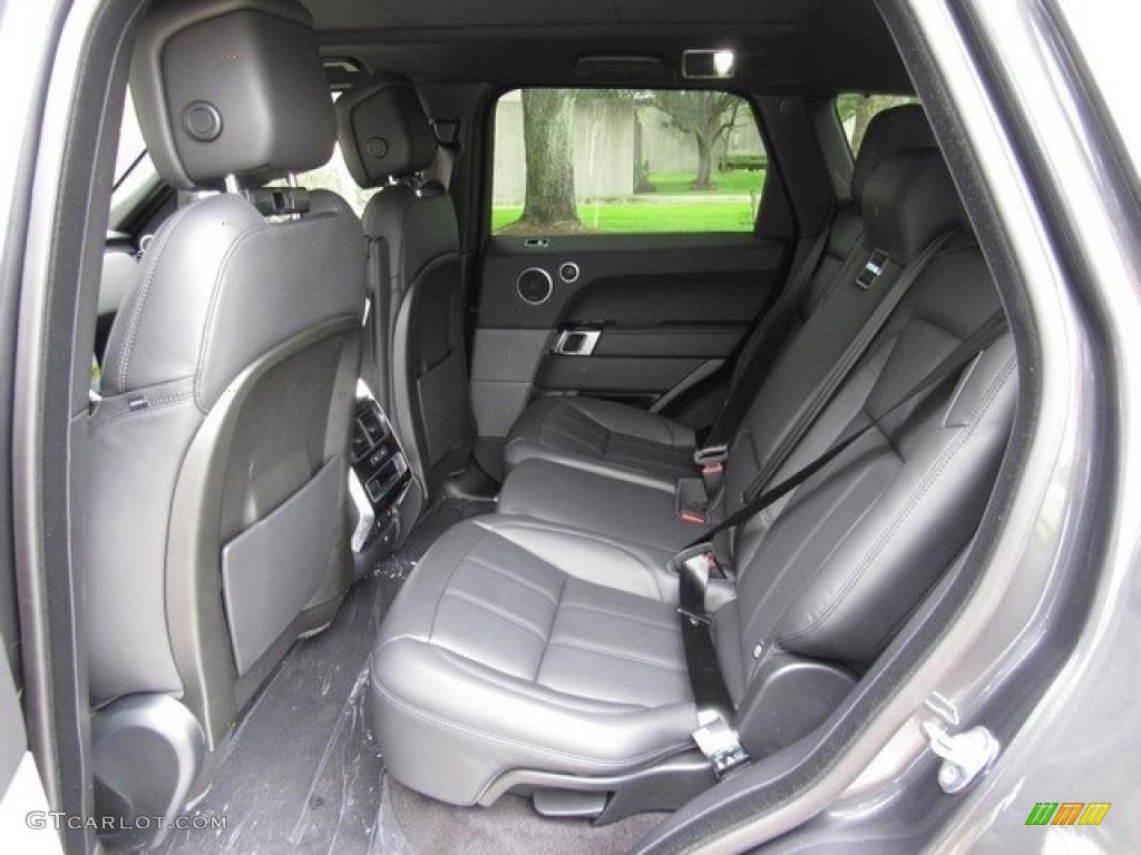 2018 Land Rover Range Rover Sport Supercharged Rear Seat Photo #127034285