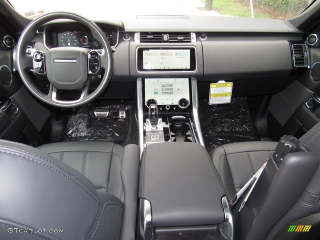 2018 Land Rover Range Rover Sport Supercharged Ebony Dashboard Photo #127034309
