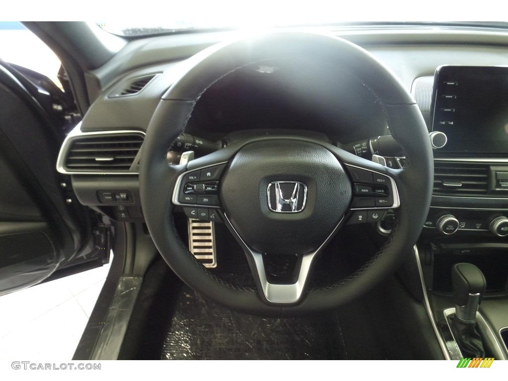 2018 Accord Sport Sedan - Modern Steel Metallic / Black photo #14