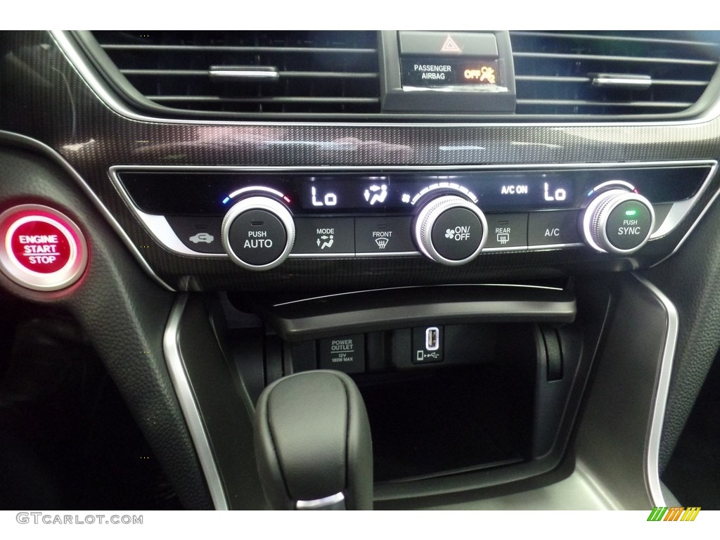 2018 Accord Sport Sedan - Modern Steel Metallic / Black photo #18