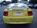 2002 Zinc Yellow Ford Mustang V6 Coupe  photo #7