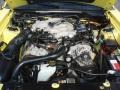 2002 Zinc Yellow Ford Mustang V6 Coupe  photo #11