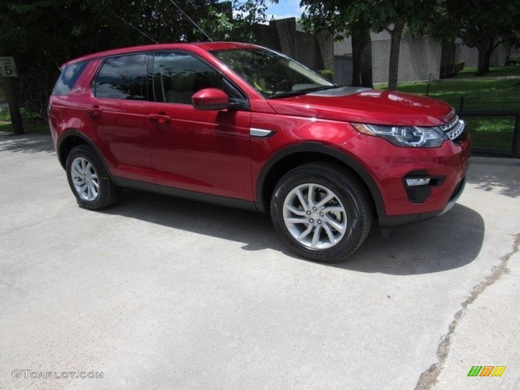 2018 Discovery Sport HSE - Firenze Red Metallic / Almond photo #1