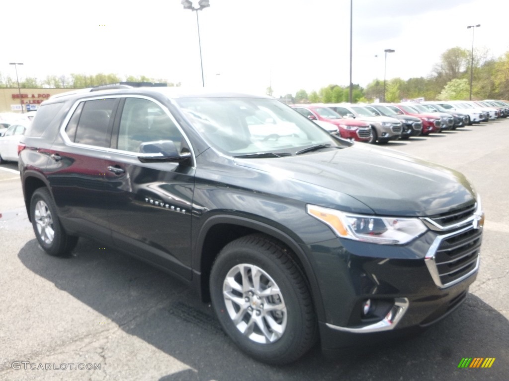 2018 Traverse LT AWD - Graphite Metallic / Jet Black photo #7