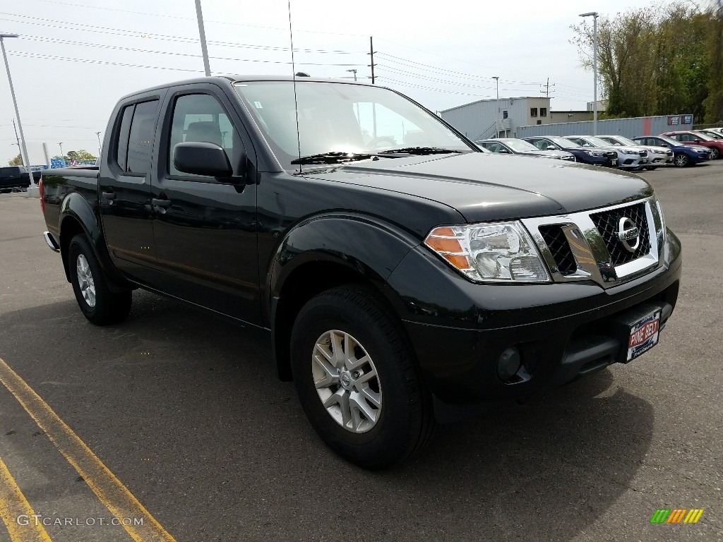 2018 Frontier SV Crew Cab 4x4 - Magnetic Black / Steel photo #1