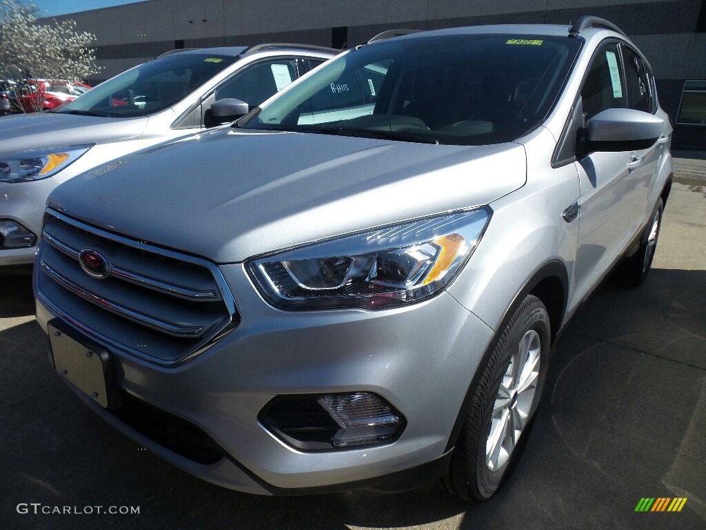 2018 Escape SEL 4WD - Ingot Silver / Charcoal Black photo #1