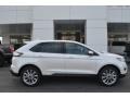 2018 White Platinum Ford Edge Titanium  photo #2