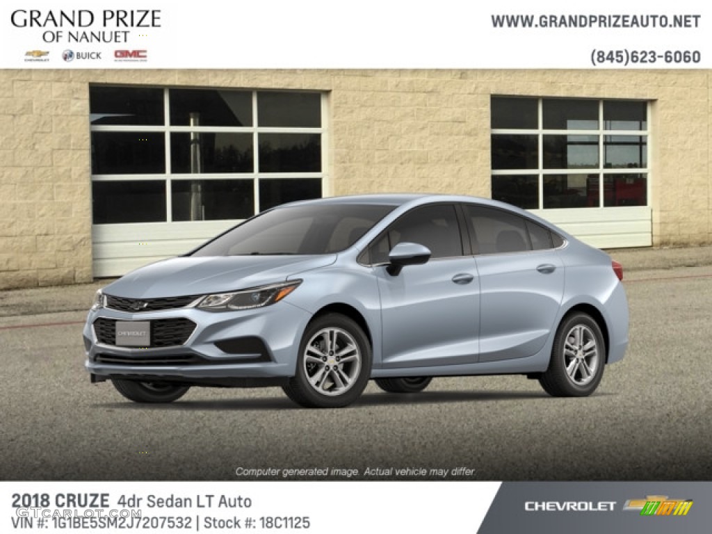 2018 Cruze LT - Arctic Blue Metallic / Jet Black photo #1